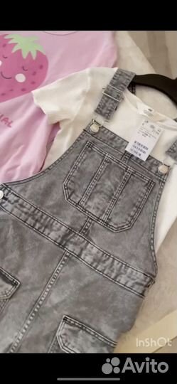 Пакет вещей на девочку 134 140