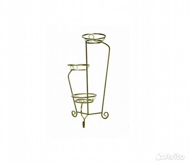 Подставка напольная металлическая амфора на 3горш