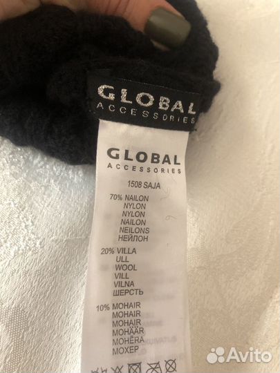 Шапка женская. Шерсть, мохер