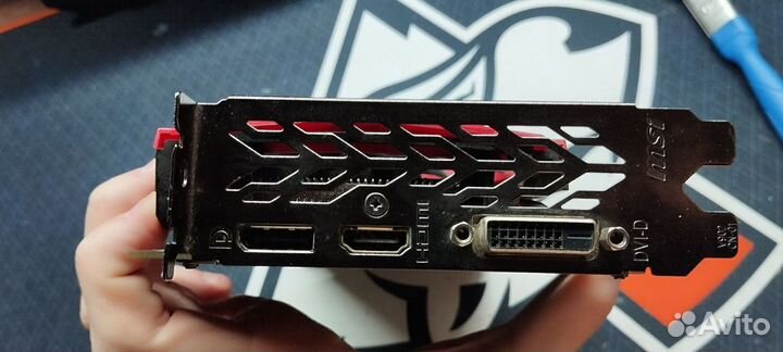 Видеокарта MSI GTX 1050 TI gaming X 4GB