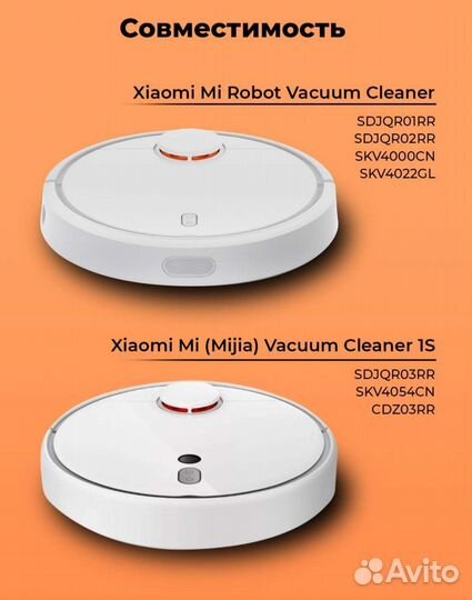 Hepa фильтр для робота пылесоса xiaomi