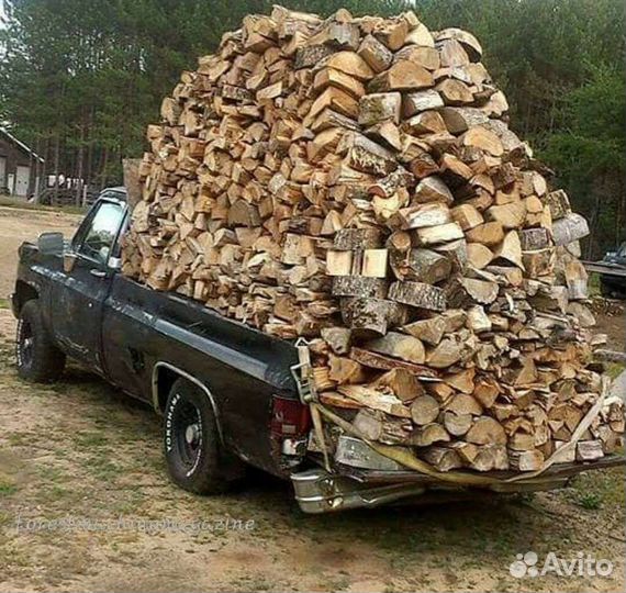 Дрова кубами, вязанками, мешками
