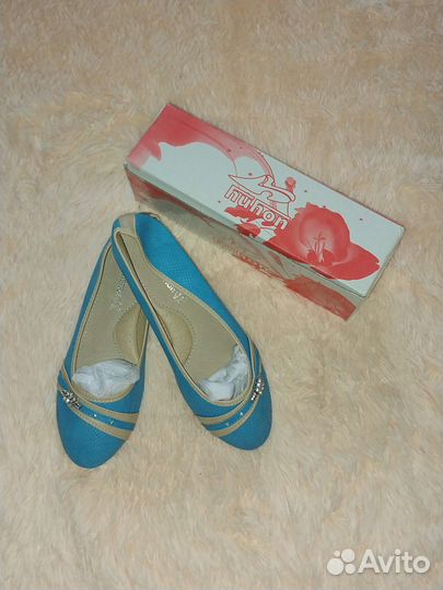 Балетки женские 37 р. новые