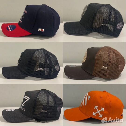 Бейсболка кепка разных брендов (premium)