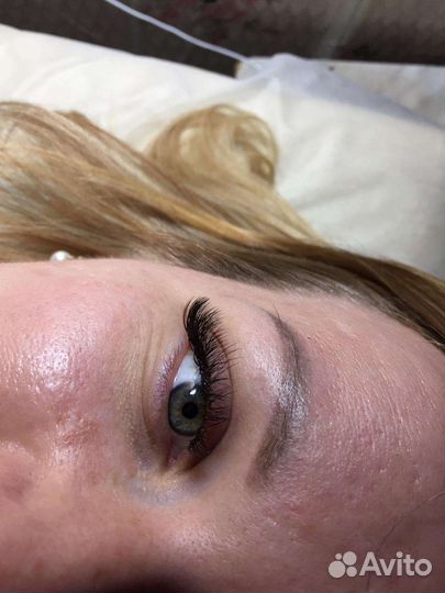 Наращивание ресниц модель