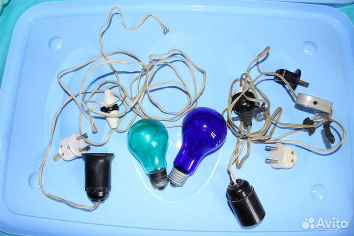 Лампочки для проявлений фотографий СССР 1980