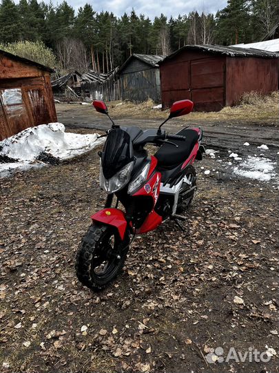 Мопед storm indigo cross 125