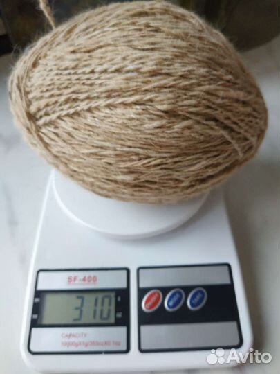 Пряжа для вязания, собачья шерсть