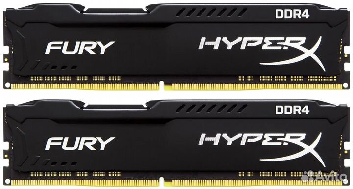 Озу RAM HyperX 16 гб(8 гбx2) DDR4 3200 HX432C18FB2