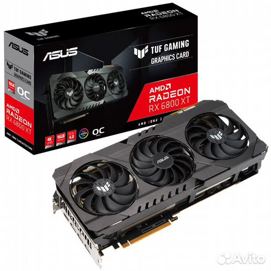 Видеокарта asus TUF gaming Radeon RX 6800 XT