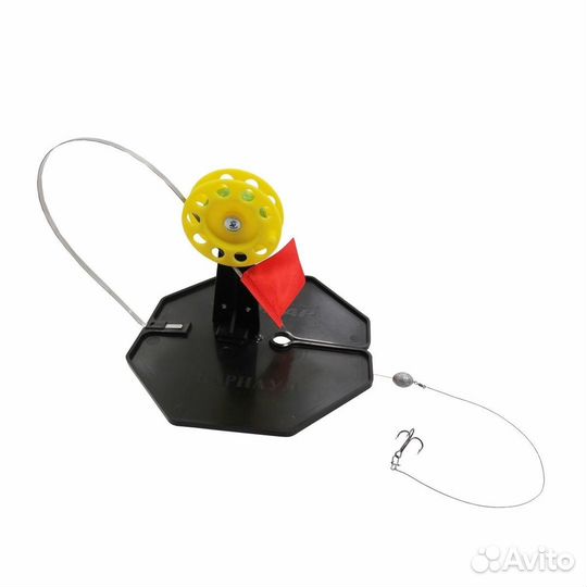 Набор жерлиц на подставке оснащенная (10шт) тонар