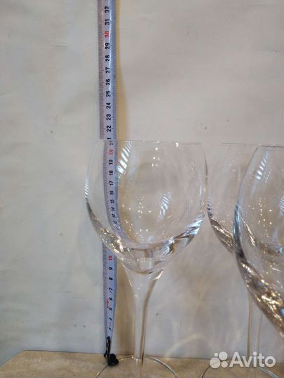 Хрустальные бокалы, фужеры для вина 