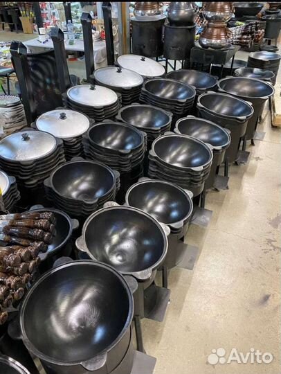 Казаны чугунные