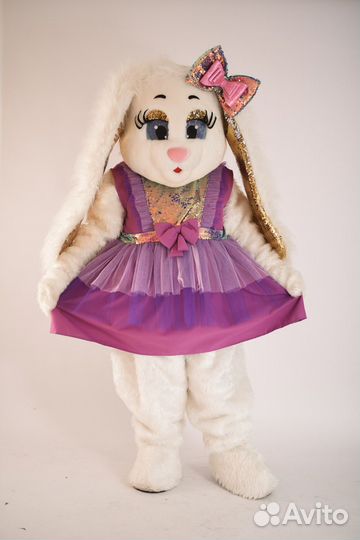 Зайка ростовая кукла на праздник аниматор