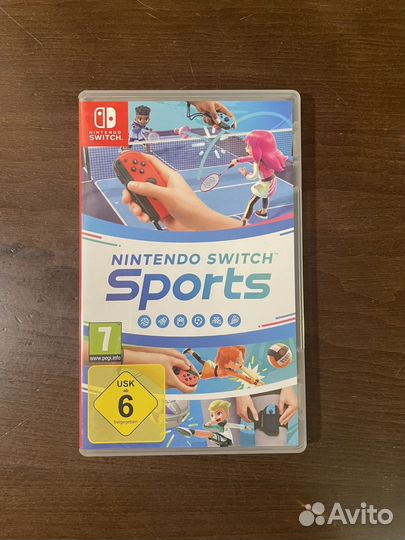 Nintendo switch sports картридж switch