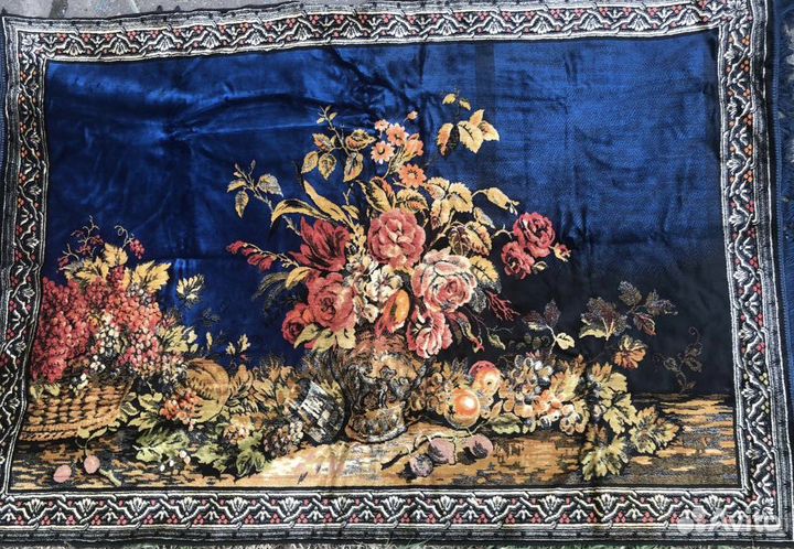 Плюшевый ковер на стену СССР