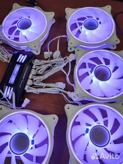 Корпусной вентилятор для пк бесконечность белый