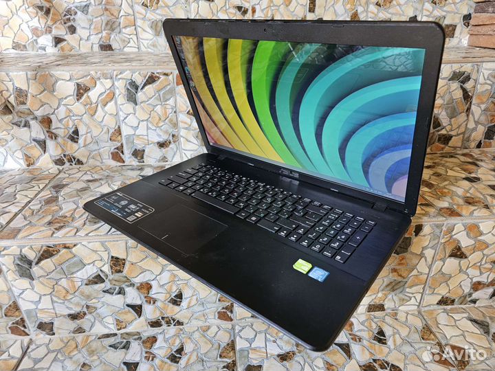 Большой Игровой Asus X751/4ядра/8GB/SSD/GT920