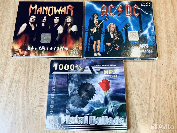 Сd рок металл Manovar AC/DC Metal Ballads