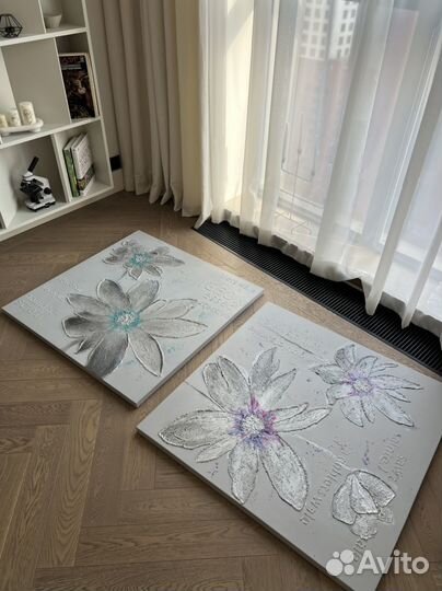 Объемная Картина 90х90 см