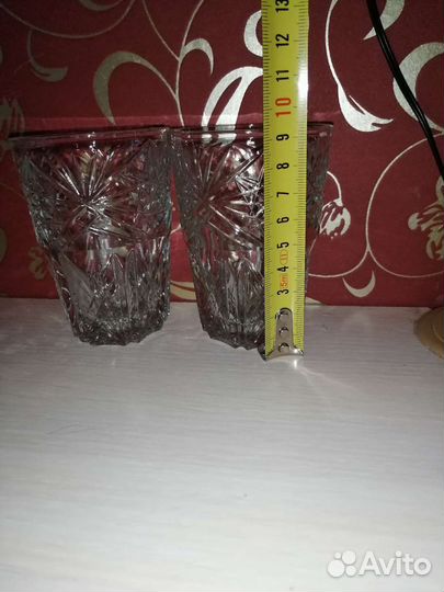 Хрустальные стаканы