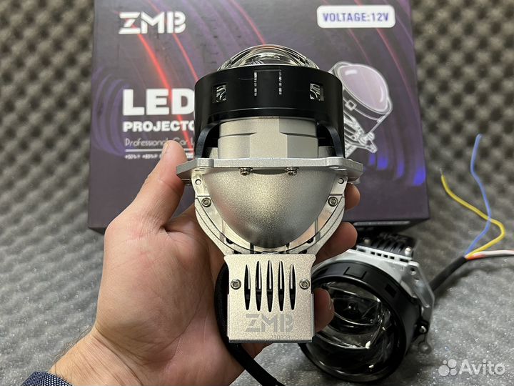 Bi LED линзы модуль ZMB K6 2 чипа 3 дюйма