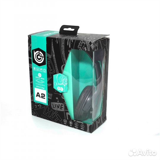 Наушники проводные с микрофоном tucci TC-A2 черный