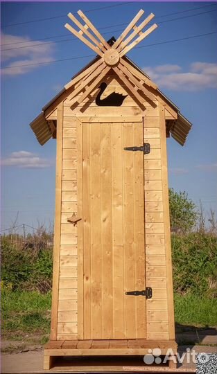 Уличный туалет с установкой SHP789