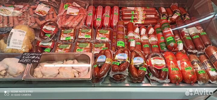 Продам готовый бизнес магазин мясо