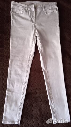 Джинсы белые next, размер 48