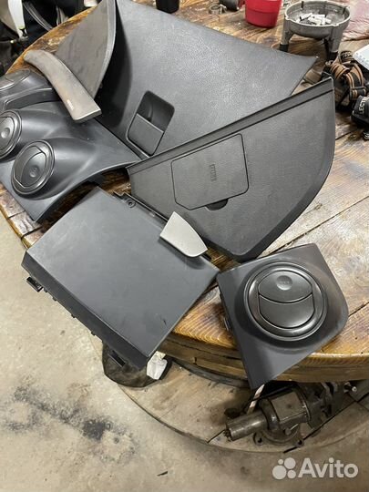 Пластик на шевроле Авео т250