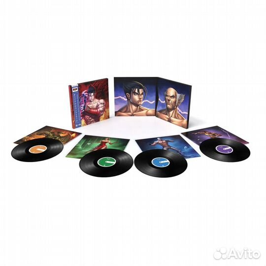 Винил tekken 3 Soundtrack (4LP boxset)