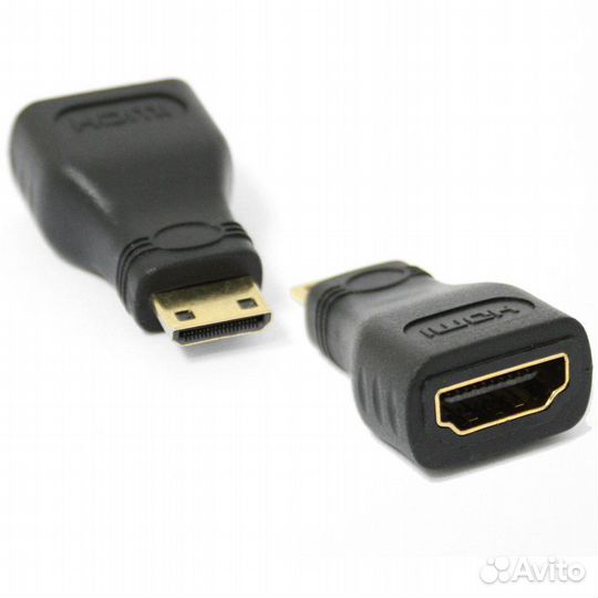Переходник minihdmi (M) - hdmi (F) #29200