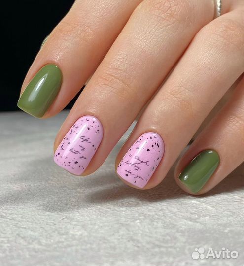 Маникюр с покрытием гель-лаком