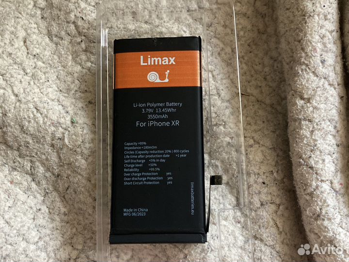 Аккумулятор iPhone xr