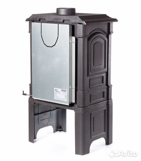 Чугунная печь камин