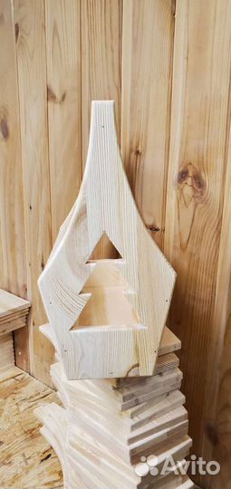 Ящик деревянный подарочный