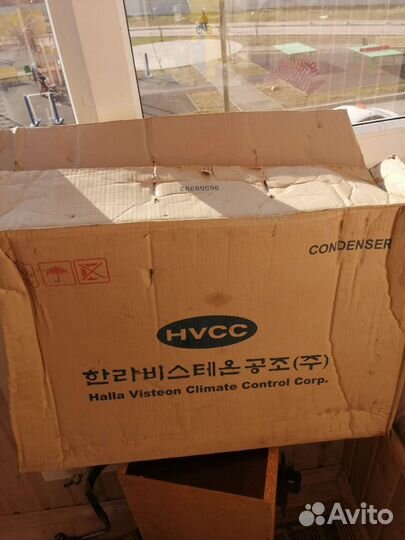 Радиатор кондиционера на Daewoo Matiz