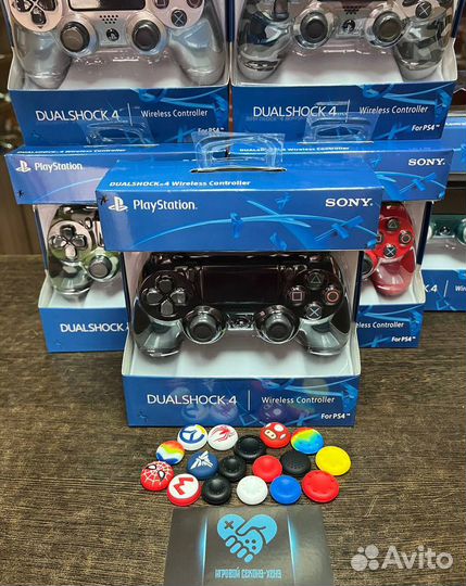 Dualshock 4 + пара накладок Playstation 4 PS4 PS