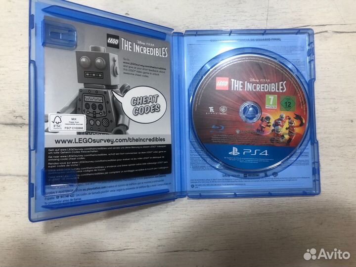 Lego Суперсемейка для Sony Ps4