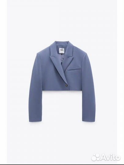 Укороченный пиджак zara s