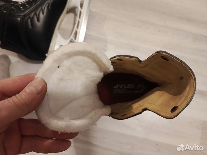 Коньки хоккейные Граф(Graf) 704 топ лайт