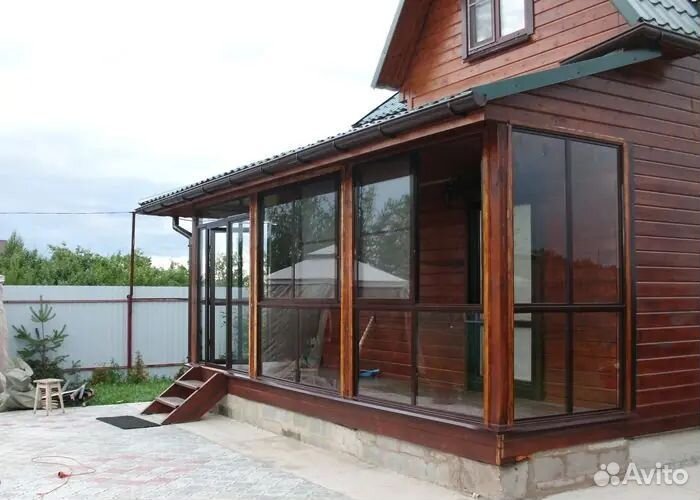 Остекление веранд и террас(пвх и Алюминий)