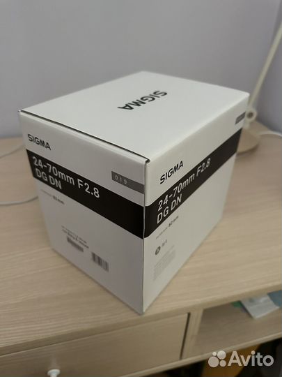 Объектив sigma 24 70 DG DN Art Sony