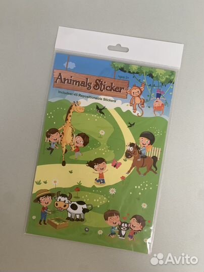 Многоразовые наклейки для малышей
