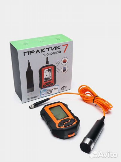 Эхолот практик 7 проводной