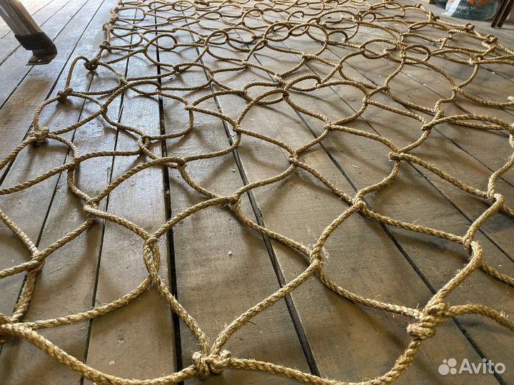 Сети из растительных канатов (влагостойких)