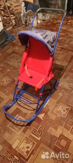 Коляска санки