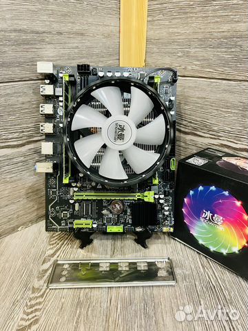 Комплект x79 2011 Xeon 2670 32gb DDR3 Кулер