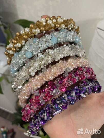 Ободок для девочки новый